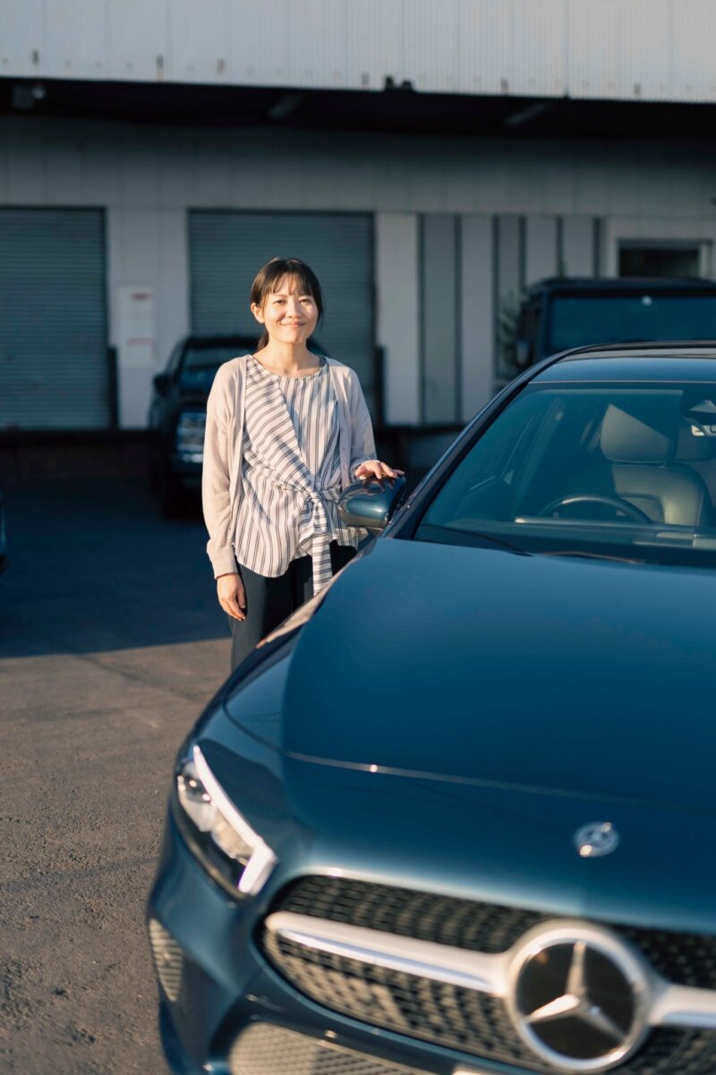 私、車のこと、全く知りませんでしたから…。　武田愛里さん　スタッフインタビュー